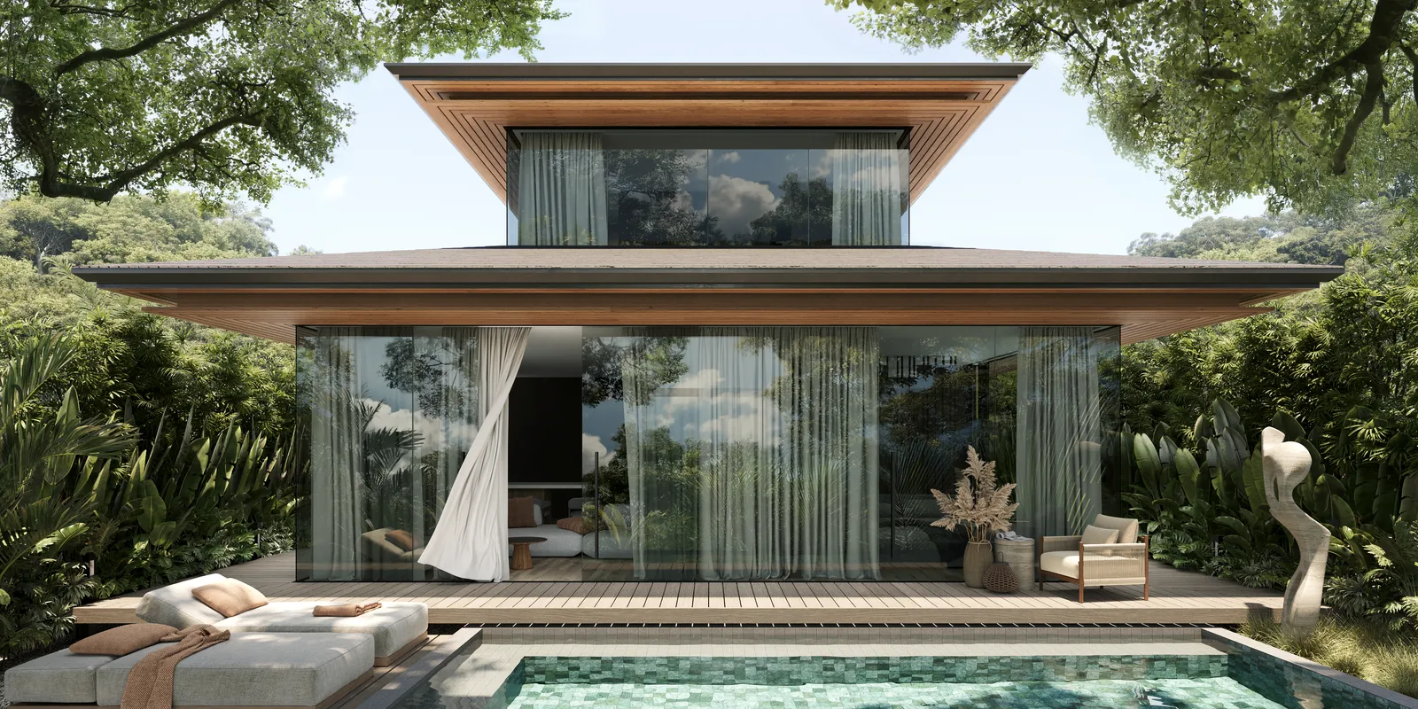 Aravita 4-bedroom villa exterior, day