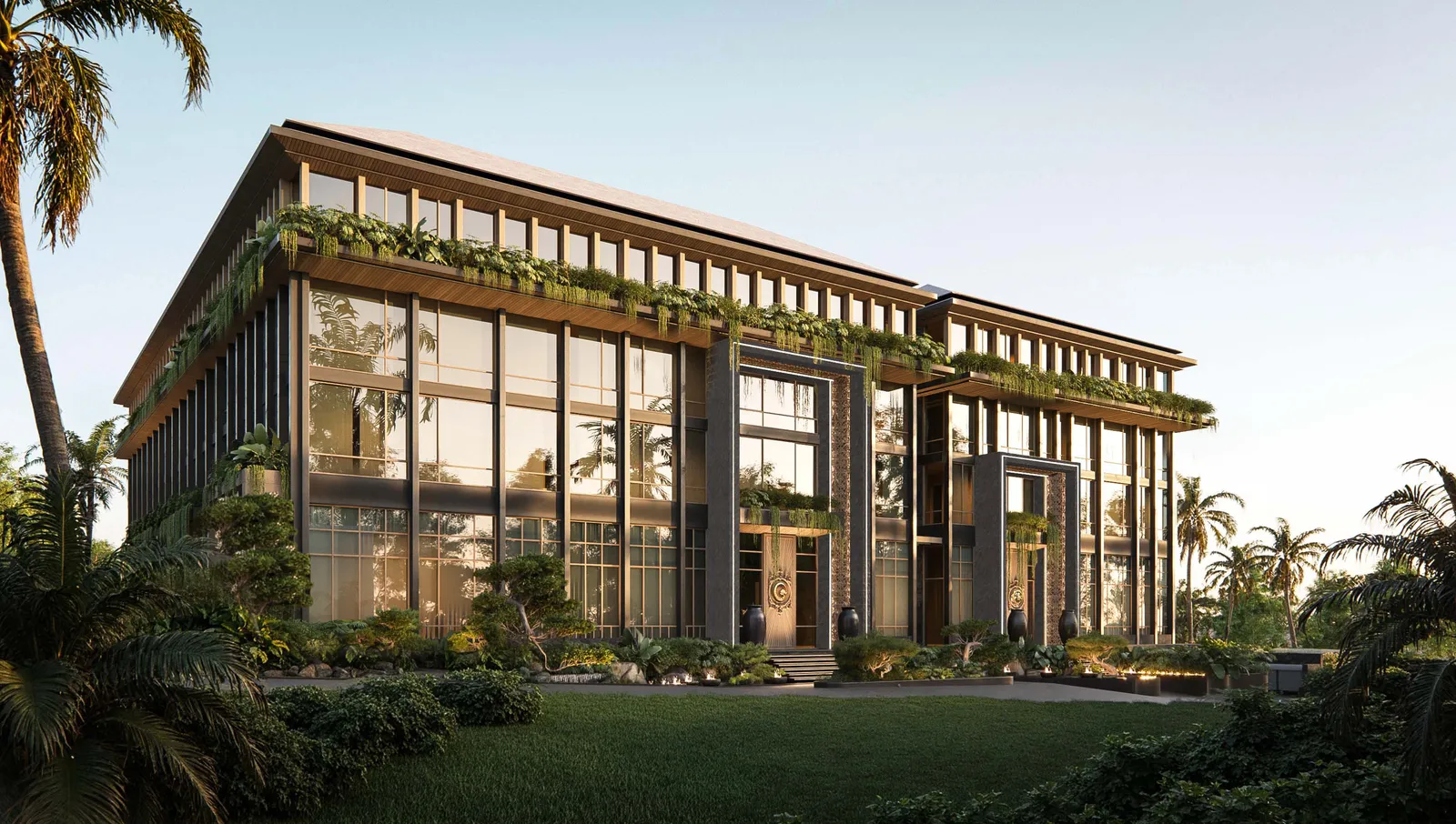 Satori Nusa Dua Resort, main building render