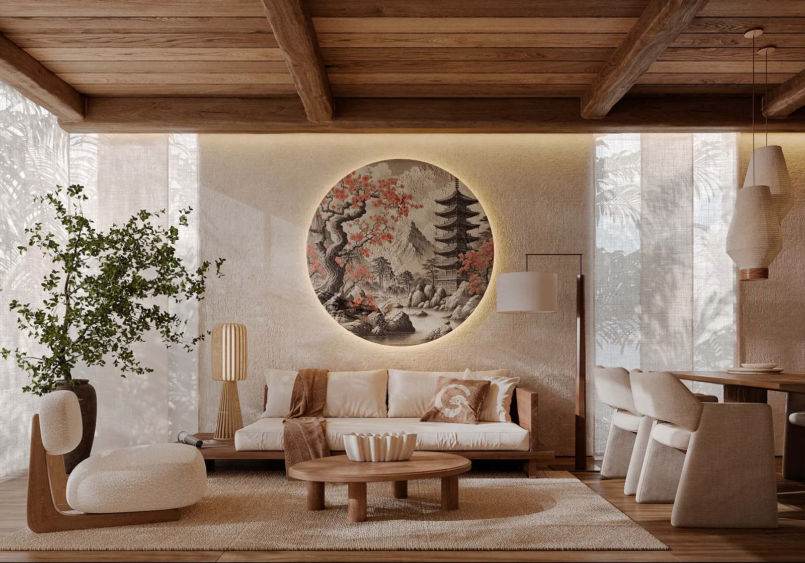 Satori Suite Ocean living room